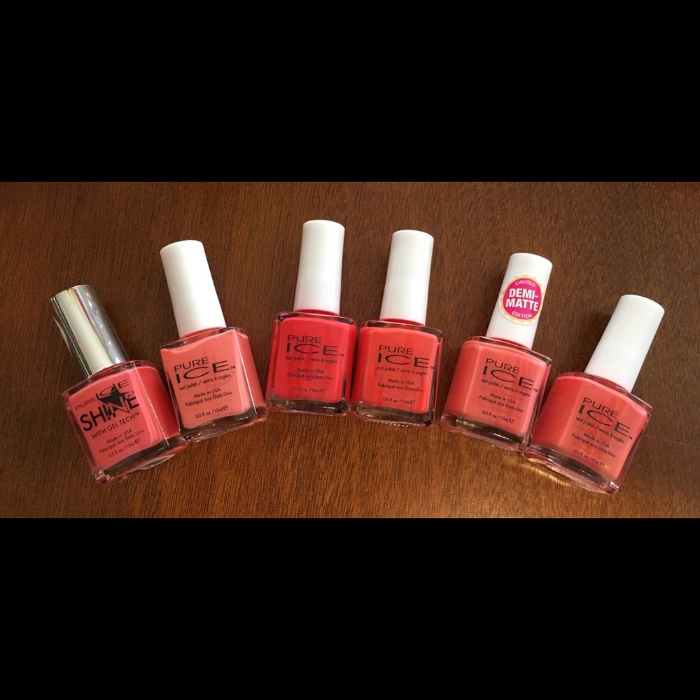 New Pure Ice, Pure Ice shine gel, Revlon colorstay